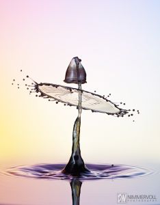Liquid Art Bilder und Wassertropfen Highspeed Fotografie von Daniel Nimmervoll
